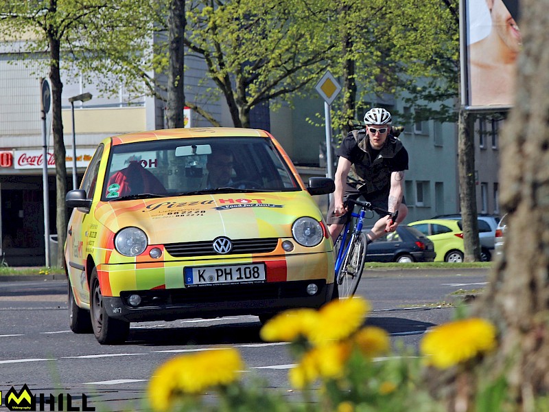 Radfahrer vs. Autofahrer