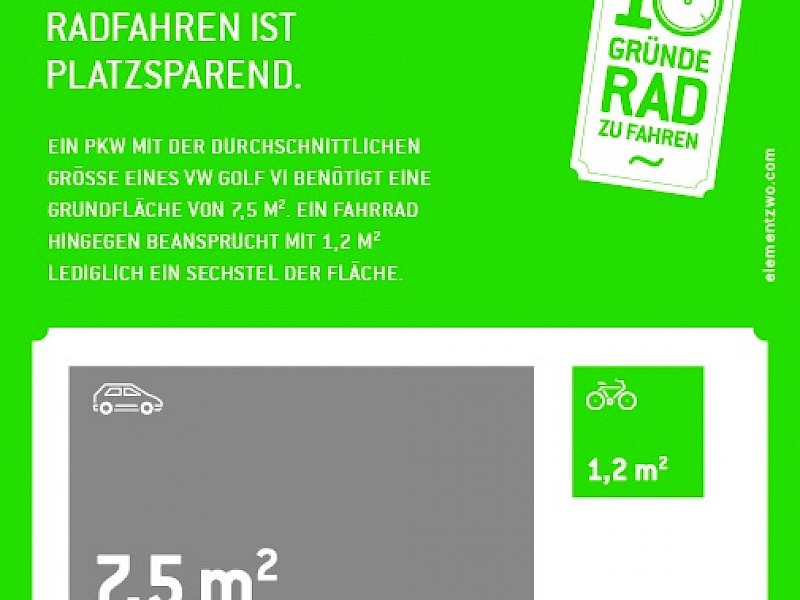 10 Gründe Rad zu fahren