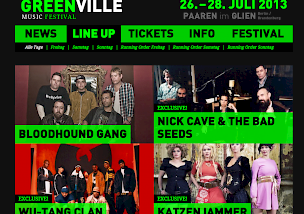 Greenville Festival Line Up Update