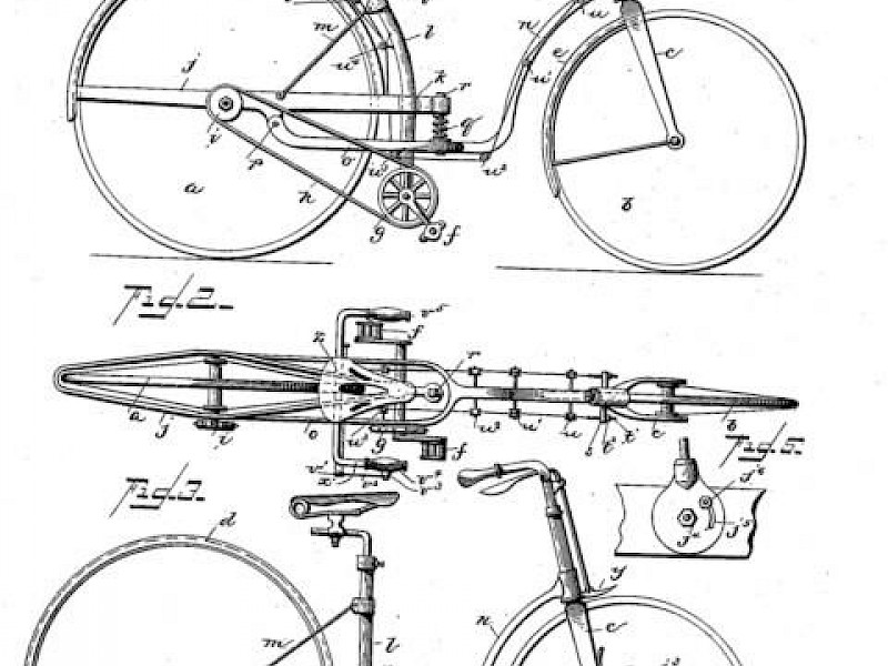 W. Scantlebury - Patent von 1891