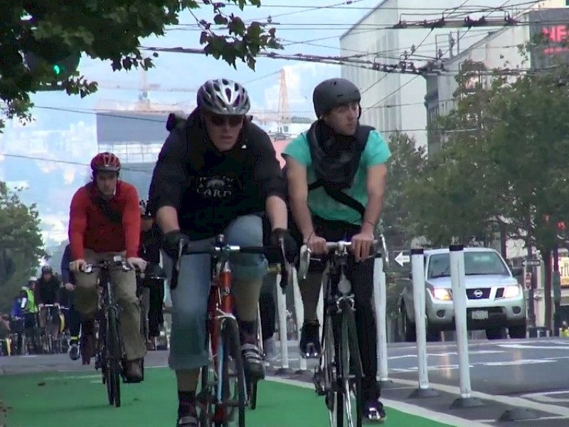 San Francisco Bicycle Rush Hour