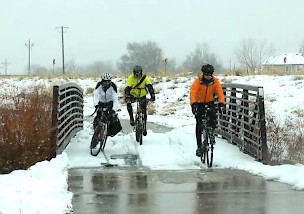 A Winter of Cyclists