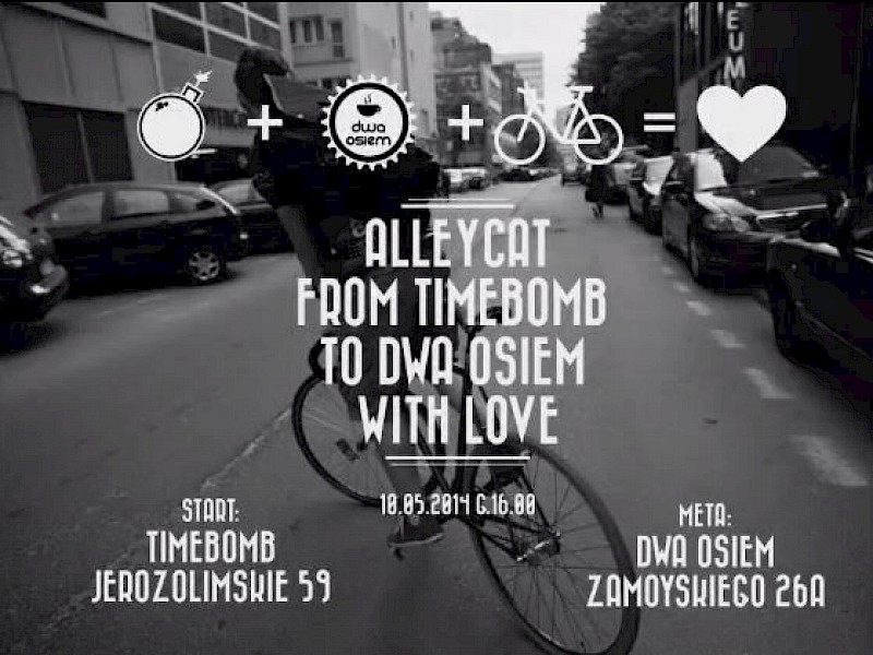 Alleycat Warschau 2014 - From Timebomb to Dwa Osiem with Love