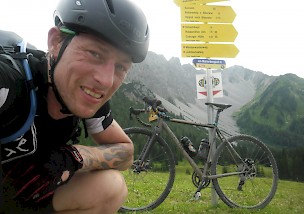 Stefan „Fish“ Vis berichtet vom "Bike Transalp” race