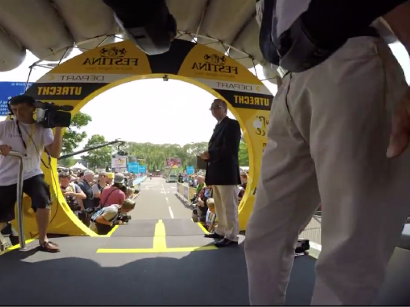 OnBoard beim TDF Zeitfahren