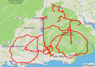 Strava Kunst auf der BFS