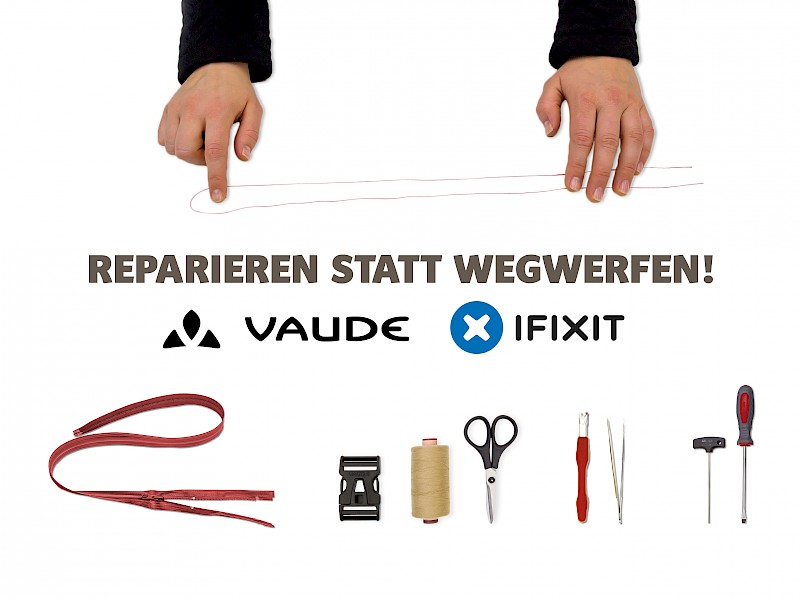 Vaude: Reparieren statt wegwerfen